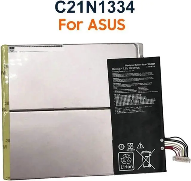 Alt view image 3 of 3 - 7.6V 38Wh Laptop Battery C21N1334 Compatible with Asus Transformer Book T200TA/T200TA-1A/1K/1R /200TA-C1-BL