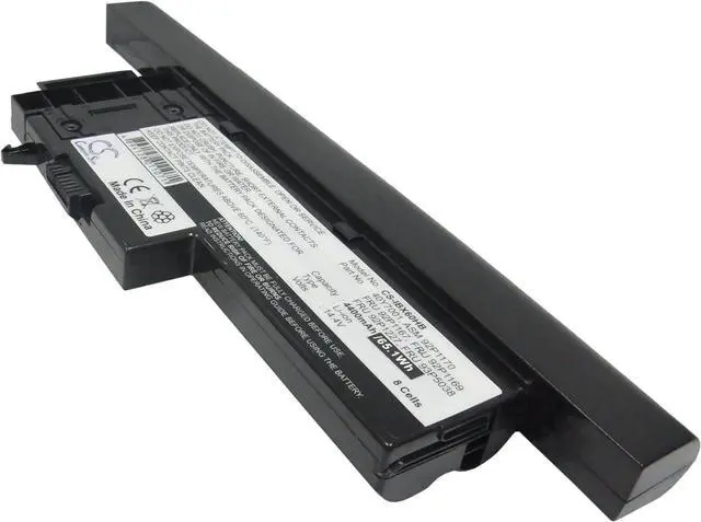 Main image of HongQJY New Replacement Battery for ThinkPad X60, ThinkPad X61s 7669 (4400mAh) 40Y7001, ASM 92P1170, FRU 92P1167
