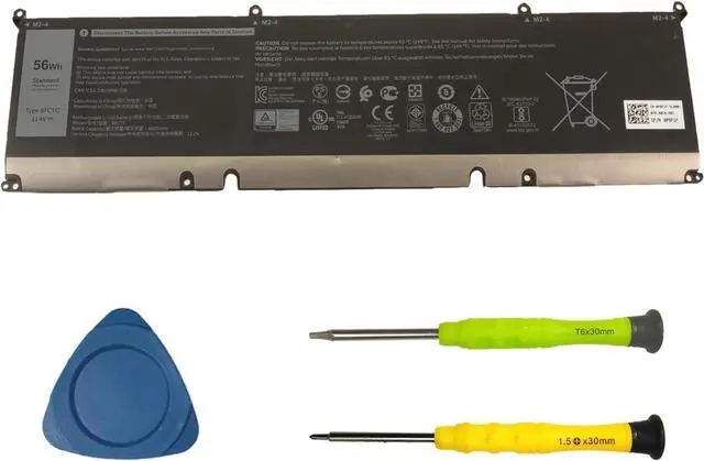 Main image of 8FCTC 69KF2 56Wh Laptop Battery Replacement for Dell XPS 15 9500 Precision 5550 5560 Dell G15 5510