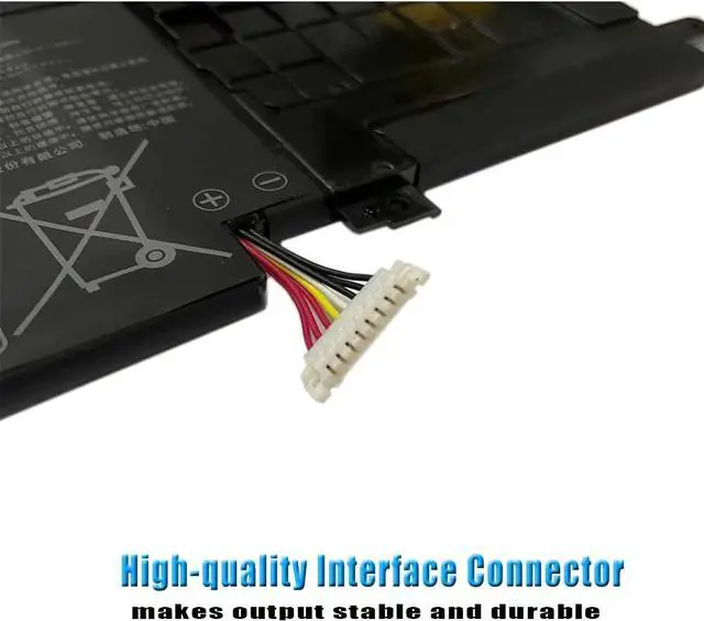 Alt view image 4 of 6 - C31N1815 11.55V 50Wh Laptop Battery Replacement for ASUS ZenBook 13 U3300FN UX333 UX333FA UX333FN BX333FN RX333FA RX333FN