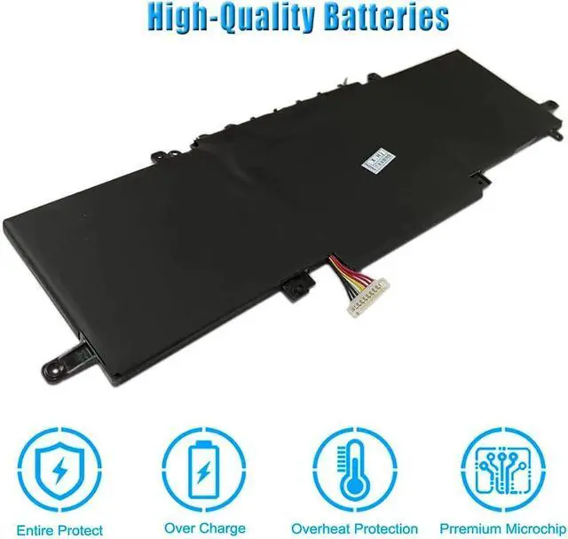 Alt view image 5 of 6 - C31N1815 11.55V 50Wh Laptop Battery Replacement for ASUS ZenBook 13 U3300FN UX333 UX333FA UX333FN BX333FN RX333FA RX333FN