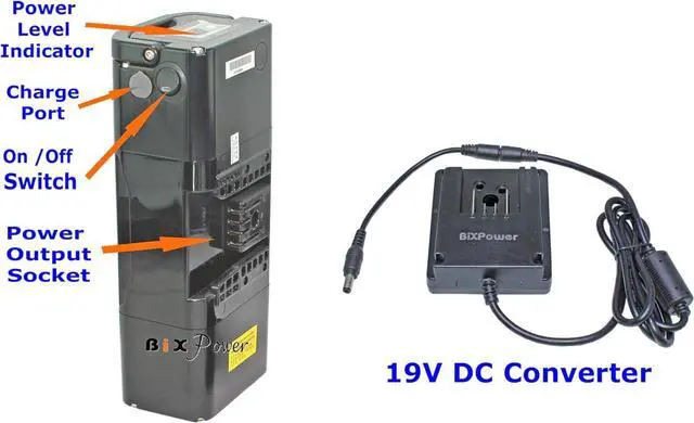 Alt view image 4 of 7 - Super Capacity (504 Watt-Hour) Battery Pack with 19V Output Voltage Compatible with Many Laptop Computers