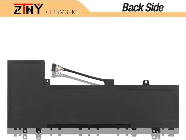 Alt view image 6 of 7 - L23M3PK1 Laptop Battery Replacement for Lenovo IdeaPad Slim 5-14IMH9 5-14AHP9 5-14IRU9 5-14Q8X9 5-15IRU9 5-15IRH9 5-15IRH9R 5-16IMH9 5-16AHP9 5-16IRU9 Series L23B3PK1 L23D3PK1 L23X3PK1 11.31V 57Wh