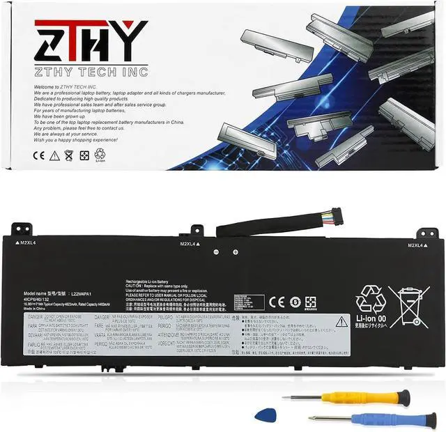 Main image of ZTHY L22C4PA1 L22D4PA1 L22M4PA1 Laptop Battery Replacement for Lenovo Yoga 7 14IRL8 14ARP8 16IRL8 16ARP8, Yoga 7 2-in-1 14IML9 14AHP9 16IML9 16AHP9 Series 5B11K38966 SB11K38964 SB11N45990 15.36V 71Wh