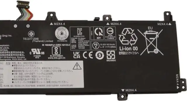 Alt view image 3 of 4 - L21M4P77 Battery 72Wh 4640mAh Replacement for Lenovo ThinkPad Z16 Gen 1 / Z16 Gen 2 Series 5B10W51887 5B11M90085 L21C4P74 5B10W51888 L21D4P76 5B10W51889 15.52V 4-Cell