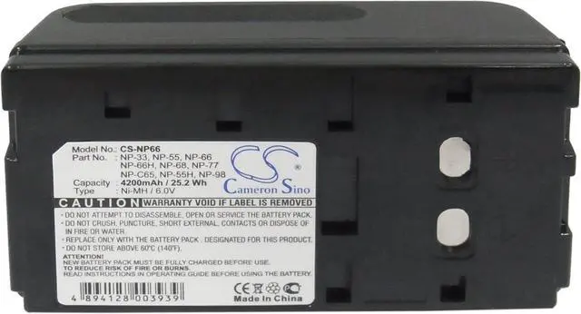 Alt view image 5 of 5 - 6v Compatible with Battery Cullmann 65600, 65601, 8160, 8162, 8164, 8165, 8167