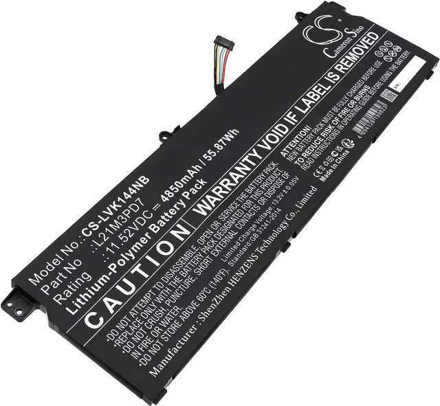 Main image of Battery Replacement for LE 21CY0037SA ThinkBook 16 G4+ ARA Thinkbook 14 G4+IAP L21M3PD7 L21D3PD7 5B10Z21201 L21C3PD7 SB10Z21205 L21L3PD7