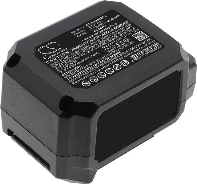 Main image of 12.0V 4000mAh BY500101 Battery Replacement is PWRCORE 12 Brushless 12V 1/2" IF5943-00 CR541802 DL527502 PWRCORE 12 Brushless 12V Comp CB74290 PWRCORE 12 Brushless 12V 3/8"