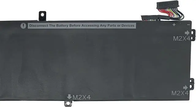 Alt view image 3 of 5 - 6GTPY Battery 97Wh 8333mAh Replacement for Dell XPS 15 9550 9560 9570 7590 / Inspiron 15 7500 7501 7590 7591 / Precision 5510 5520 5530 / Vostro 7500 7590 Series H5H20 5XJ28 GPM03 0GPM03 11.4V
