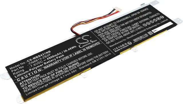 Main image of Battery Replacement for Maibenben MaiBook S431 CN6613-2S3P