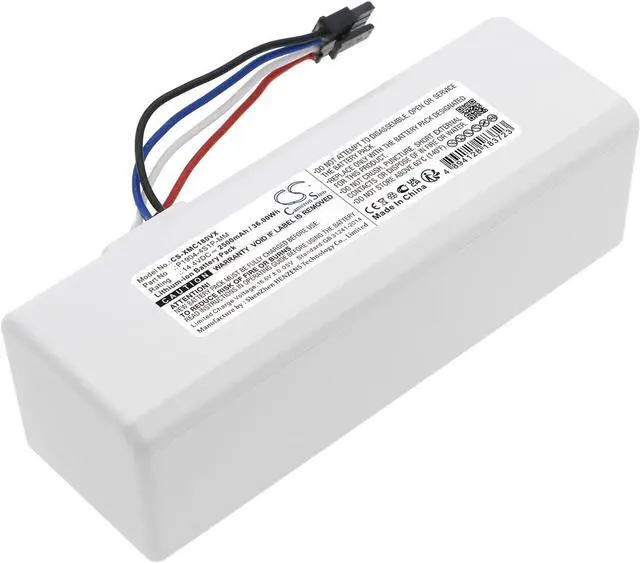 Alt view image 2 of 5 - SPANN Battery Replacement for Xiaomi Dreame MC1808, Roborock 1C, SKV4093GL, STYTJ01ZHM, XM2000021, Part No: P1904-4S1P-MM 14.4V