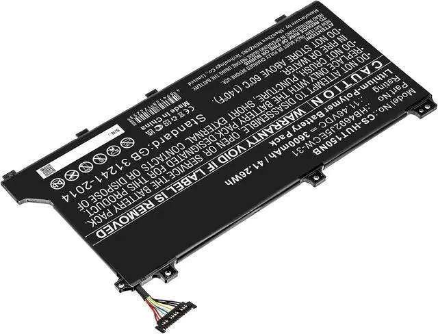 Alt view image 2 of 5 - Replacement Battery for HB4692J5ECW-31,PN:HB4692J5ECW-31,3600mAh
