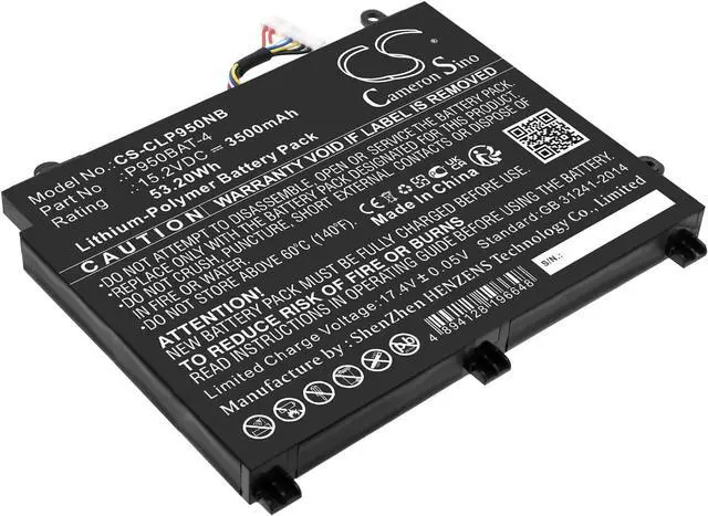 Main image of 15.2V Battery Replacement for Hasee Kingbook T96E Kingbook T97