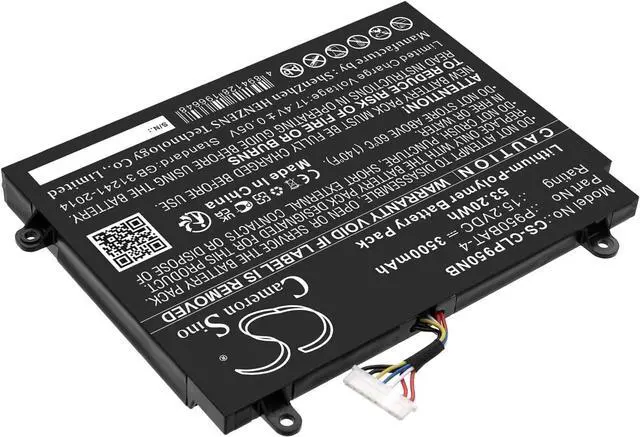Alt view image 2 of 5 - 15.2V Battery Replacement for Hasee Kingbook T96E Kingbook T97
