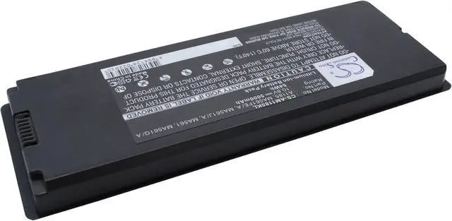 Alt view image 3 of 5 - HongCSL New Replacement Battery for MacBook 13" A1181, MacBook 13" MA472, MacBook 13" MA472B/ A, MacBook 13" MA472CH/ A, MacBook13"MB404LL/ A (5000mAh / 54.00Wh) A1185, MA561, MA561FE/ A, MA561G/ A