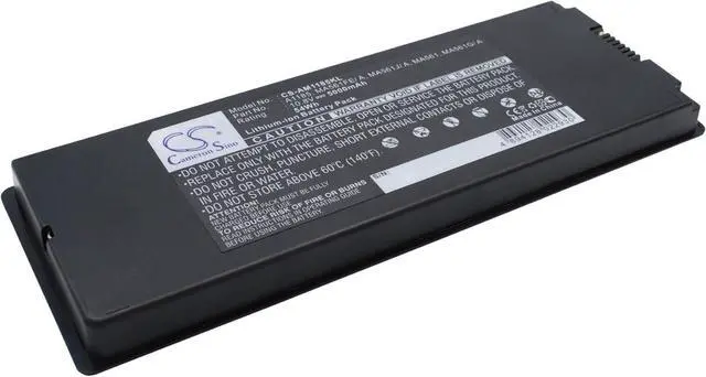 Alt view image 2 of 5 - HongCSL New Replacement Battery for MacBook 13" A1181, MacBook 13" MA472, MacBook 13" MA472B/ A, MacBook 13" MA472CH/ A, MacBook13"MB404LL/ A (5000mAh / 54.00Wh) A1185, MA561, MA561FE/ A, MA561G/ A