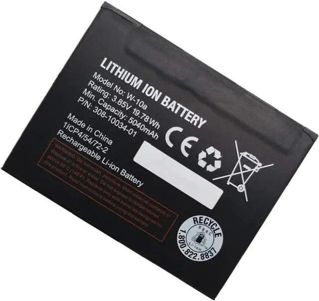 Alt view image 2 of 6 - W-10 Battery Replacement for Nighthawk Router/Modem M1 MR1100(3.8V 19.76Wh 5040mAh)