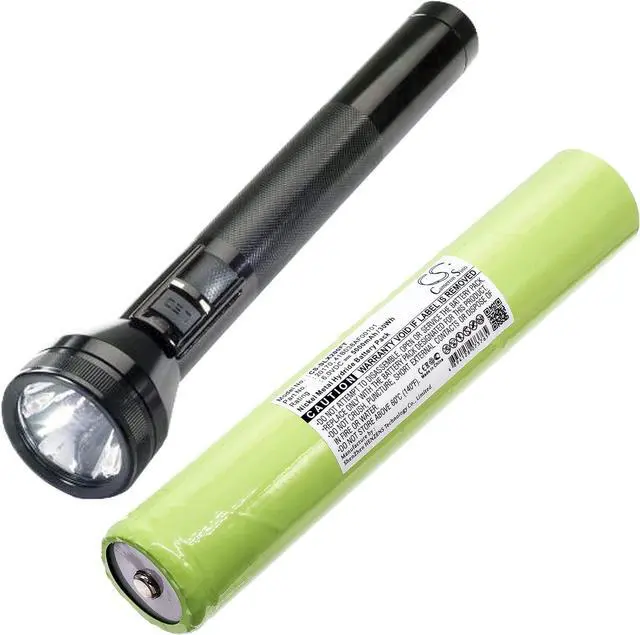 Alt view image 4 of 4 - 6.0V High-Performance Replacement Battery for Mini Stinger RX1019 SL-20X SL20X N38AF001A ML5000 20X1701 SL20S SL20 ML500 with 20170 41B038AF00101/5000mAh