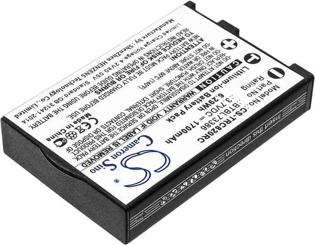 Alt view image 2 of 4 - 5 Pcs 3.7V BTBL73386 Battery Replacement for URC R100 RM-2 TRC-1080 TRC-820