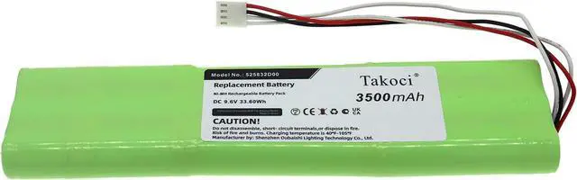 Main image of Replacement Battery for Chauvin Arnoux 1060, 5050, 5070, 6430, 6470, C.A 6547, CA 6471, CA 6472, CA 6505 Micro-Ohmmeter, CA 6549, CA6545 9.6V/3500mA