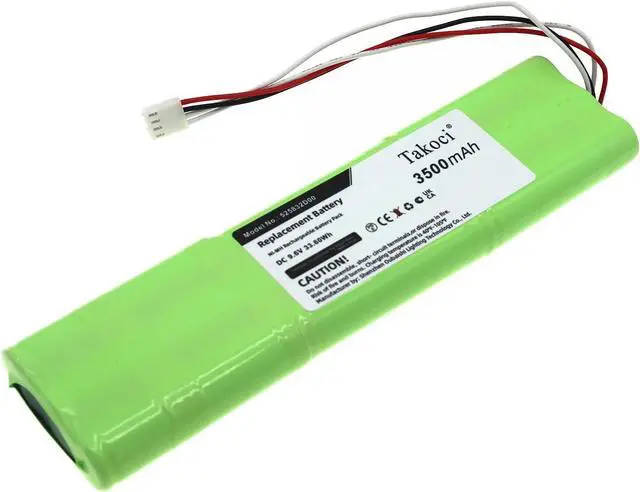 Alt view image 3 of 5 - Replacement Battery for Chauvin Arnoux 1060, 5050, 5070, 6430, 6470, C.A 6547, CA 6471, CA 6472, CA 6505 Micro-Ohmmeter, CA 6549, CA6545 9.6V/3500mA