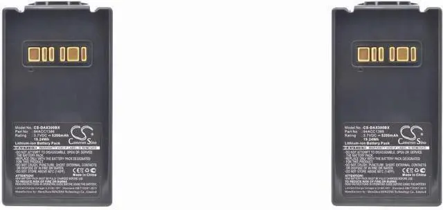 Main image of (2 Pack) XSP Battery for DATALOGIC Falcon X3 PN 94ACC1386 BT-26