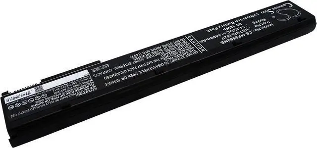 Alt view image 2 of 5 - HongCSL New Replacement Battery for EliteBook 8560w, EliteBook 8570w, EliteBook 8760w, EliteBook 8770w (4400mAh / 65.12Wh) 632113-151, 632114-421, 632425-001, 632427-001, HSTNN-F10C