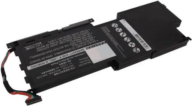 Main image of Replacement Battery for DEL'L XPS 15 (L521X Mid 2012),XPS 15-L521x,XPS L521x,XPS15-3828,PN:03NPC0,09F233,09F2JJ,3NPC0,9F233,W0Y6W,WOY6W,5800mAh