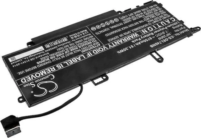 Alt view image 2 of 5 - HongQJY New Replacement Battery for Latitude 7310 2-in-1, Latitude 7400 2-in-1, Latitude 7410 2-in-1, Latitude 9410 2-in-1 (6750mAh) NF2MW