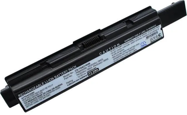 Main image of HongQJY New Replacement Battery for Dynabook AX/52, Satellite Pro L500-1D3, Satellite Pro