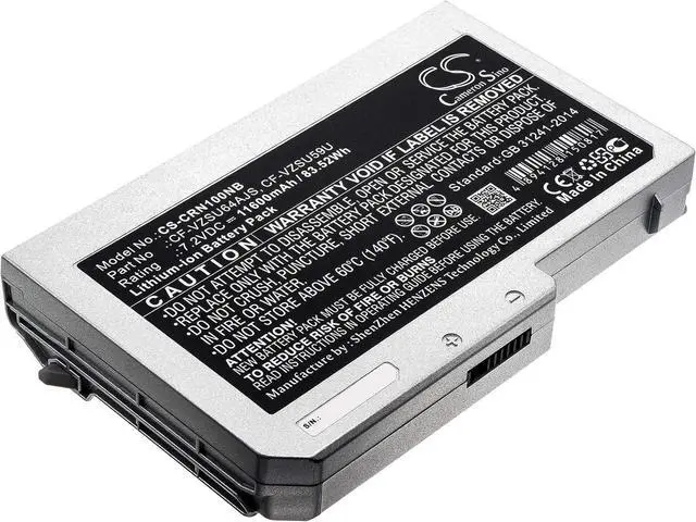 Main image of HongQJY New Replacement Battery for CF-N10, CF-N8, CF-N9, CF-S1, CF-S8, CF-S9, Toughbook N10, Toughbook S10 (11600mAh) CF-VZSU59U, CF-VZSU61U, CF-VZSU62U, CF-VZSU64AJS, CF-VZSU64U