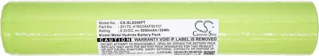 Alt view image 3 of 4 - 5000mAh Replacement Battery for SL-20X Mini Stinger SL20 SL20X 20X1701 RX1019 ML500 N38AF001A ML5000 SL20S 20170 41B038AF00101 (6.0V)
