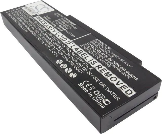 Main image of Battery Compatible with Medion Part Number: 442677000013, 442682800001, 442682800002, 442682800004, 442682800008, 442682800014, 442682800015, 442682800018, 6600mAh
