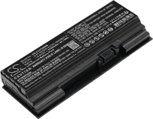 Main image of ELMEKO Replacement for Battery Compatible Sager NP7853, NP7853(NH58EDQ), NP7856, NP7856(NH58RDQ), NP7876, NP7876(NH70RDQ) (2750mAh/14.6V)