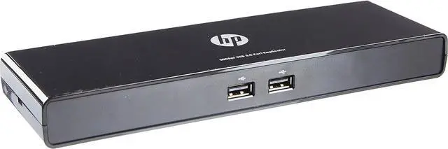 Alt view image 2 of 2 - HP USB 3.0 Port Replicator Docking Station (H1L08AA#ABA)