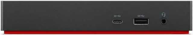 Alt view image 2 of 6 - Lenovo ThinkPad Thunderbolt 4 Workstation Dock 230W 4K Support, HDMI, USB-C, DisplayPort, Bundled with Bluetooth Mini U Speaker with Built-in Mic, 4 Hour Playback