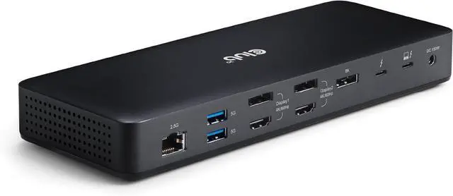 Main image of Club 3D CSV-1583 Thunderbolt 4 Certified 16-in-1 Docking Station- with 40Gbps Data and Video, 4 Display Output, Ethernet RJ45 2.5Gbps