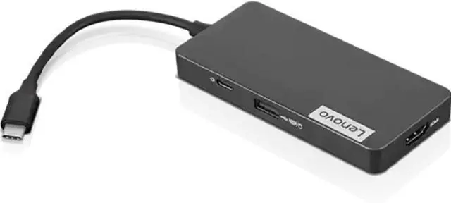 Alt view image 2 of 5 - Lenovo USB-C 7-in-1 Hub