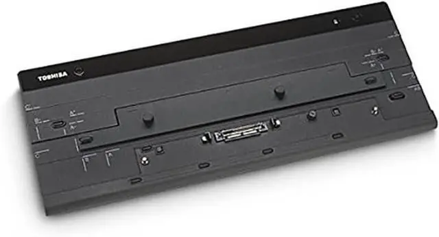 Main image of Toshiba HI Speed Port Replicator III+ - Port Replicator - TSH-PA5116U-2PRP, Black