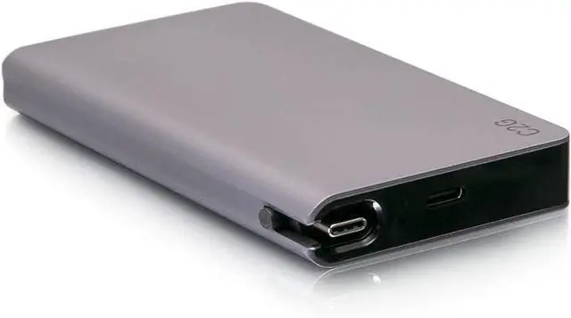 Alt view image 2 of 7 - C2G USB-C® 5-in-1 Compact Dock with HDMI®, 2X USB-A, Ethernet, and USB-C Power Delivery up to 100W - 4K 30Hz