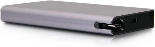 Alt view image 6 of 7 - C2G USB-C® 5-in-1 Compact Dock with HDMI®, 2X USB-A, Ethernet, and USB-C Power Delivery up to 100W - 4K 30Hz