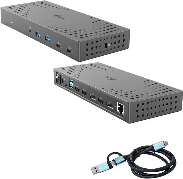 Main image of i-tec USB 3.0 / USB-C/Thunderbolt, 3x 4K Docking Station Gen 2 + Power Delivery 100W