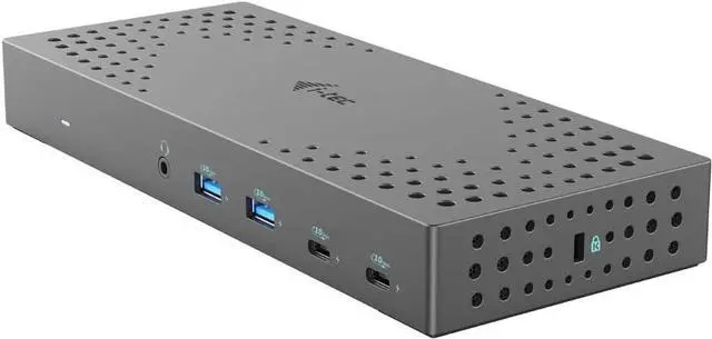 Alt view image 3 of 7 - i-tec USB 3.0 / USB-C/Thunderbolt, 3x 4K Docking Station Gen 2 + Power Delivery 100W