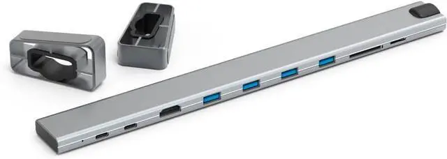 Alt view image 5 of 7 - Hama USB Hub 4 Ports 480 Mbps White 00200103 Degree 9 in 1