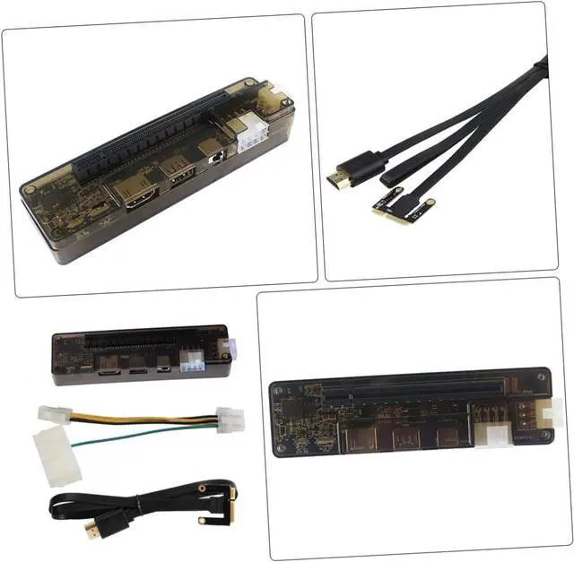 Alt view image 7 of 7 - Gadpiparty External Laptop Graphics Card for Easy Graphics Expansion Supports -e Interface Power Output Compatible Multiple Systems Random Style