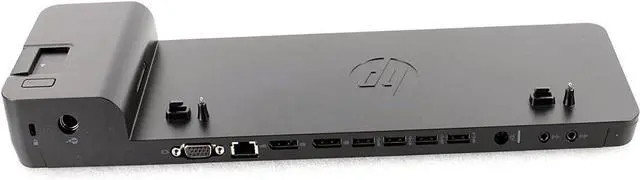 Alt view image 7 of 7 - HP UltraSlim Dock 2013 Docking Station (D9Y32AA#ABA) + Starter Kit Bundle
