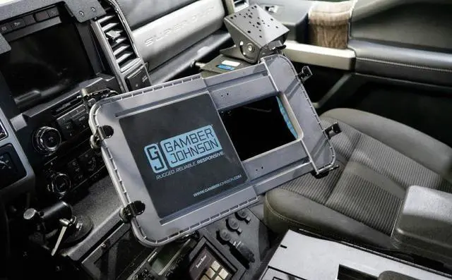 Alt view image 2 of 3 - Gamber-Johnson Notepad VI Universal Computer Cradle - 7160-1870-00