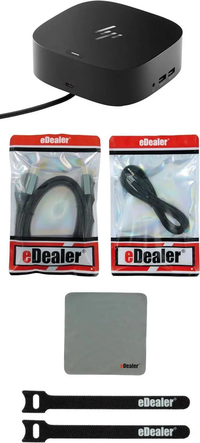 Main image of HP USB-C G5 Essential Dock (72C71AA) + eDealer Starter Kit Bundle