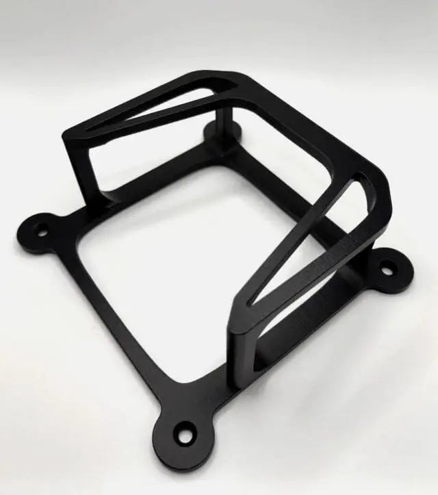 Alt view image 6 of 7 - Under-Desk Mounting Bracket Compatible with HP Thunderbolt G6 Docking Station, Black, 6.25 x 6 x 2.25 inches