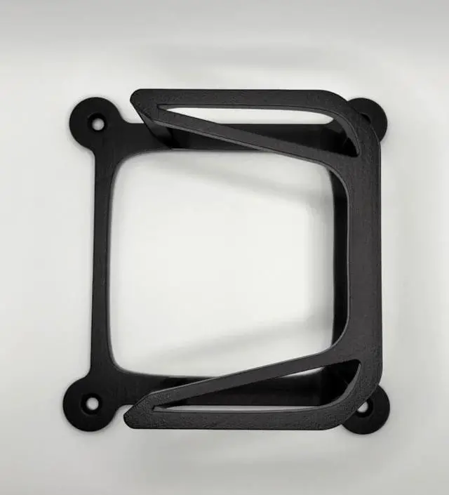 Alt view image 7 of 7 - Under-Desk Mounting Bracket Compatible with HP Thunderbolt G6 Docking Station, Black, 6.25 x 6 x 2.25 inches
